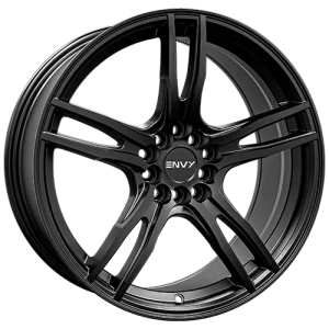 Envy Wheels – EV-5 – Black – 16″x6.5″ 35mm – All weather Wheels – 546SB-U161011410073135